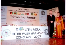 David Rosen and Priya Tandon at South East Asia Conclave - April 2007