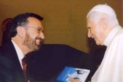 David Rosen and Pope Benedict - March 2006