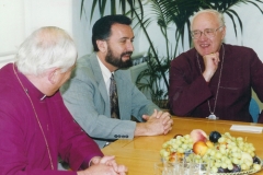 David Rosen with Archbishop of Canterbury - Jerusalem, 2001