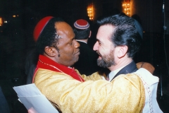 David Rosen with Archbishop Idahosa of Nigeria