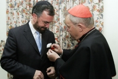 David Rosen and Cardinal Kasper - November 2005