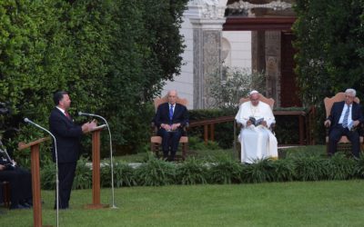 Middle East Prayer Summit at the Vatican with Peres and Abbas