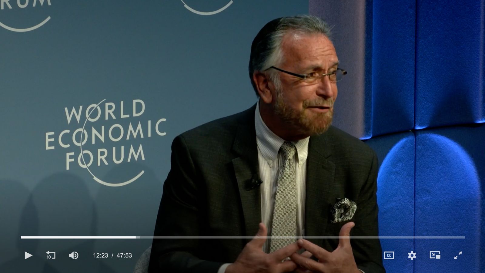 Rabbi David Rosen WEF Anti Semitism